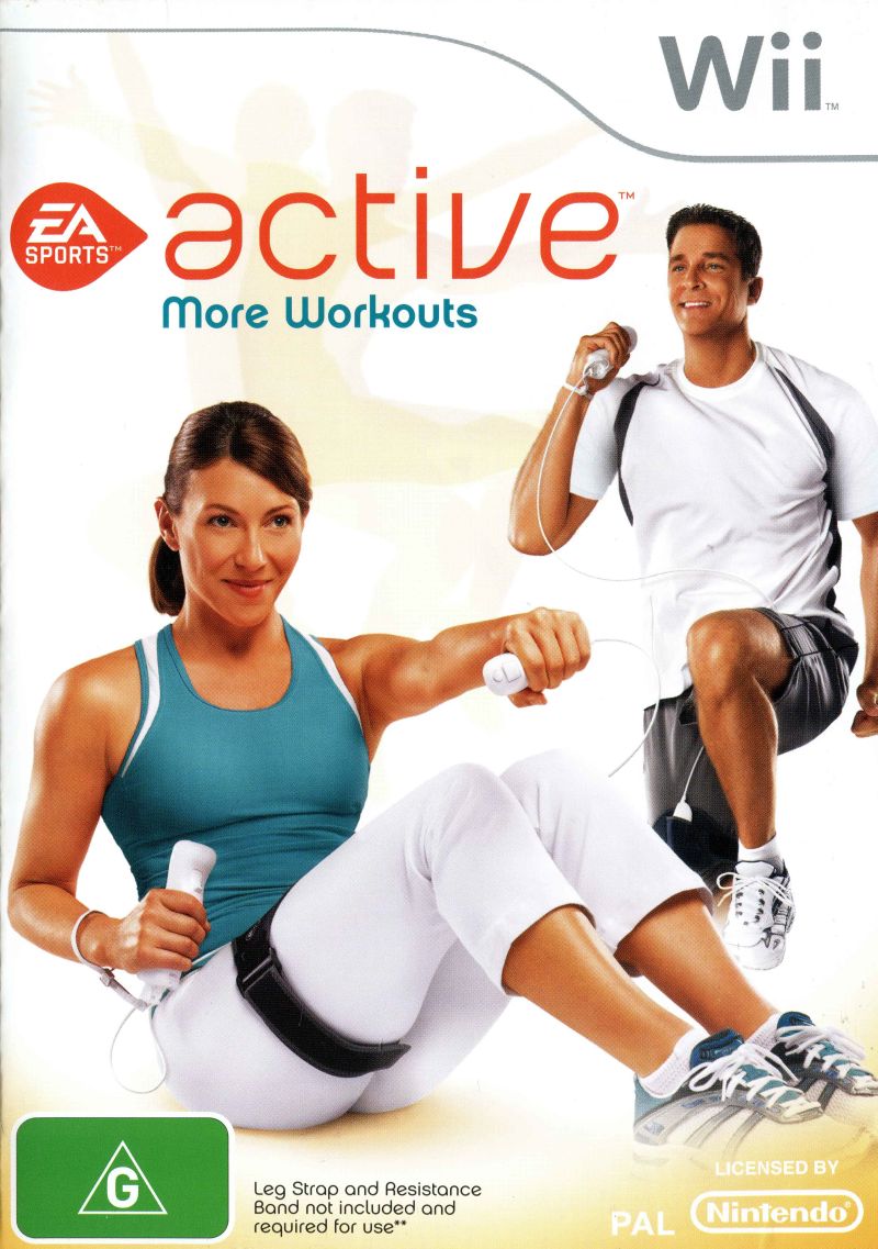 Front cover of EA Sports Active: More Workouts for Wii