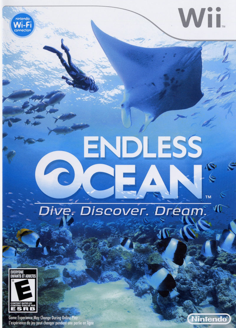 Front cover of Endless Ocean for Wii