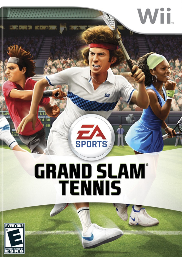 Front cover of Grand Slam Tennis for Wii