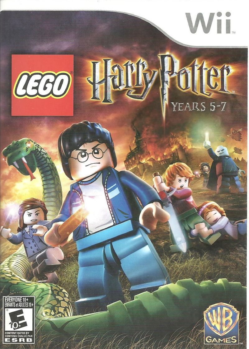 Front cover of LEGO Harry Potter: Years 5-7 for Wii