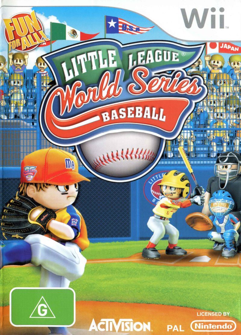 Front cover of Little League World Series Baseball 2008 for Wii