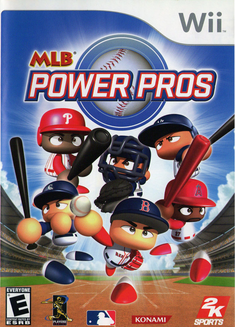 Front cover of MLB Power Pros for Wii