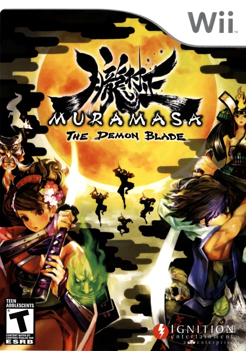 Front cover of Muramasa: The Demon Blade for Wii