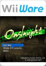 Front cover of Onslaught for Wii