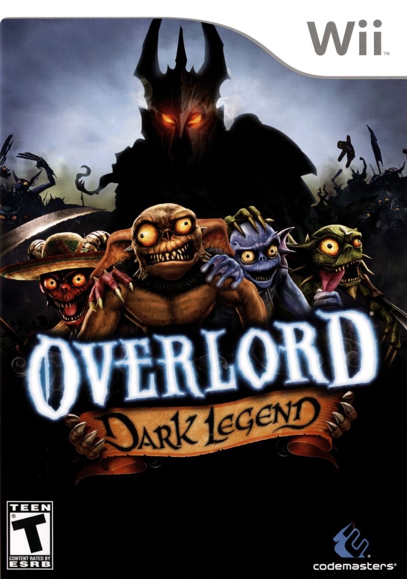 Front cover of Overlord: Dark Legend for Wii