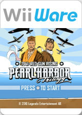 Front cover of Pearl Harbor Trilogy: 1941: Red Sun Rising for Wii