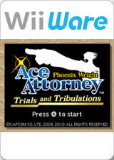 Front cover of Phoenix Wright: Ace Attorney - Trials and Tribulations for Wii