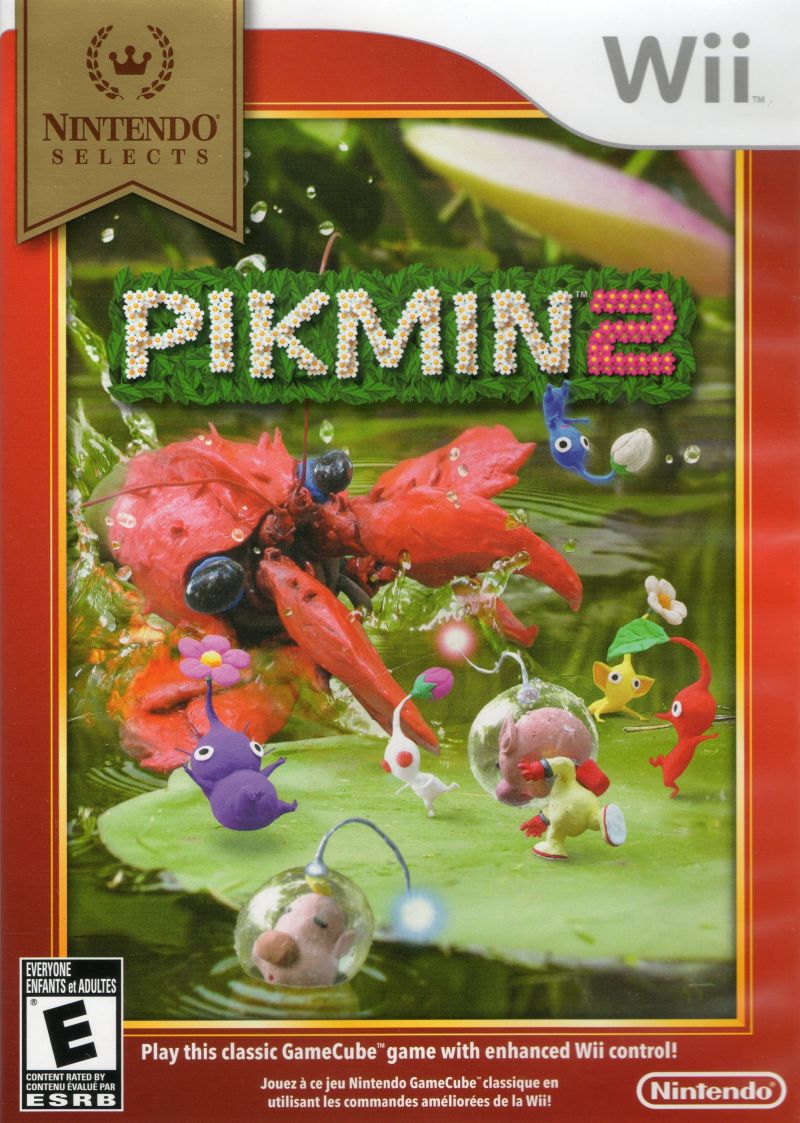 Front cover of Pikmin 2 for Wii