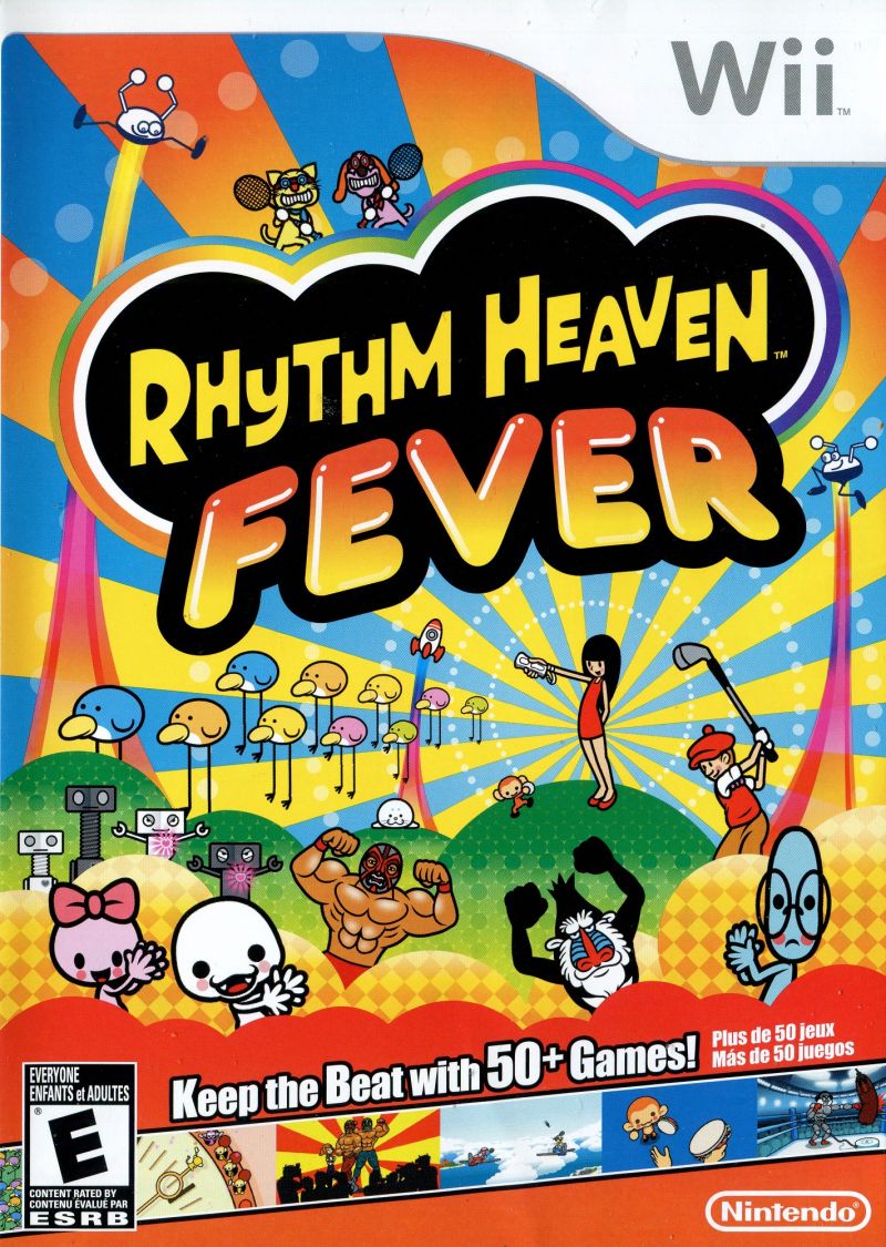 Front cover of Rhythm Heaven Fever for Wii