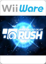 Front cover of Rubik's Puzzle Galaxy: RUSH for Wii