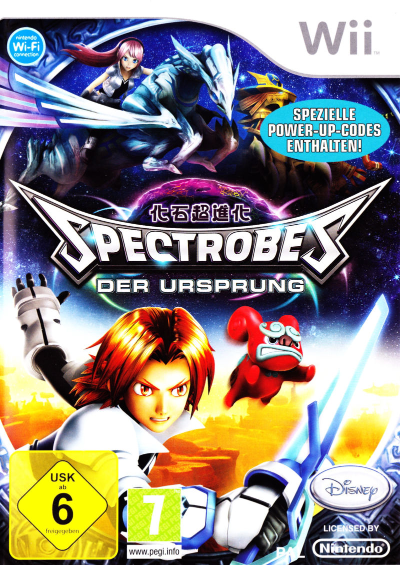 Front cover of Spectrobes: Origins for Wii