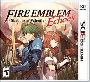 Front cover of Fire Emblem Echoes: Shadows of Valentia for 3DS