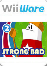 Front cover of Strong Bad's Cool Game for Attractive People: Episode 2 - Strong Badia the Free for Wii