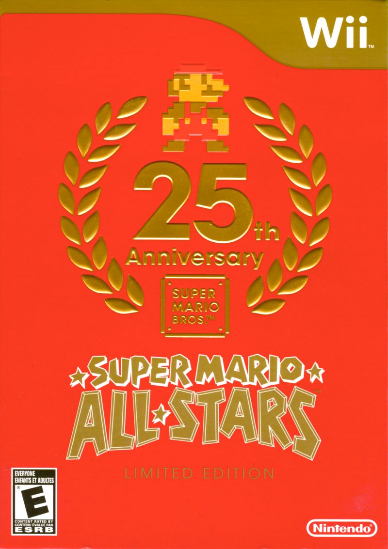 Front cover of Super Mario All-Stars: Limited Edition for Wii