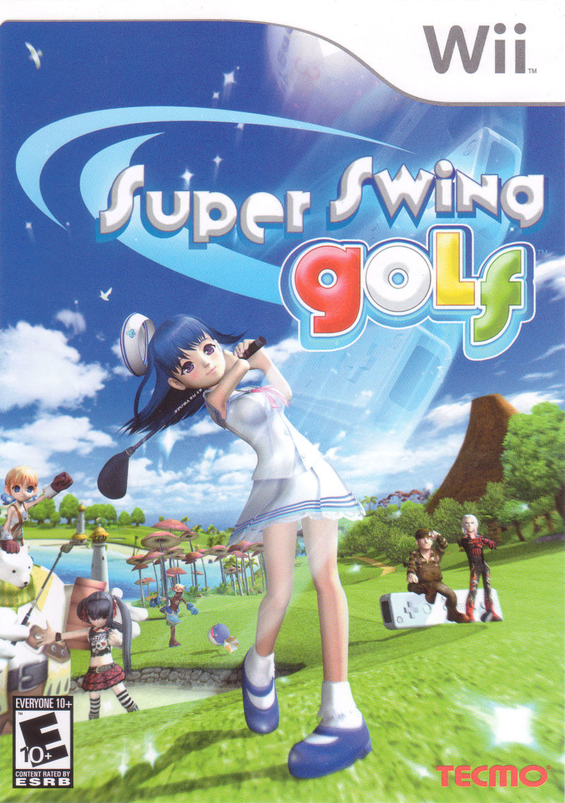 Front cover of Super Swing Golf for Wii