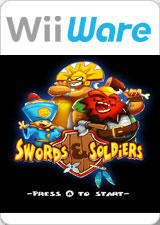 Front cover of Swords & Soldiers for Wii