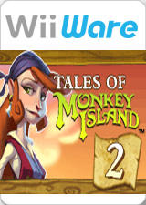 Front cover of Tales of Monkey Island: Chapter 2 - The Siege of Spinner Cay for Wii