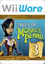 Front cover of Tales of Monkey Island: Chapter 3 - Lair of the Leviathan for Wii