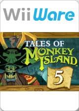 Front cover of Tales of Monkey Island: Chapter 5 - Rise of the Pirate God for Wii