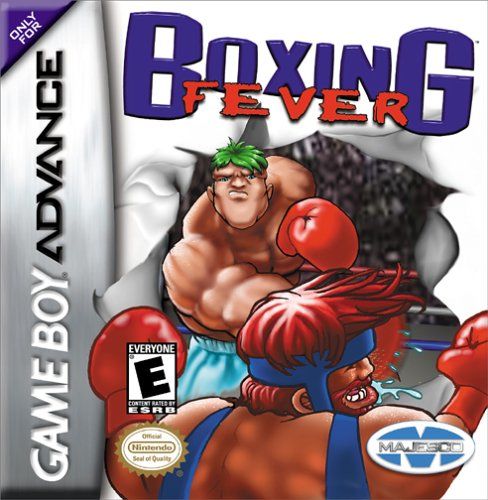 Front cover of Boxing Fever for Game Boy Advance