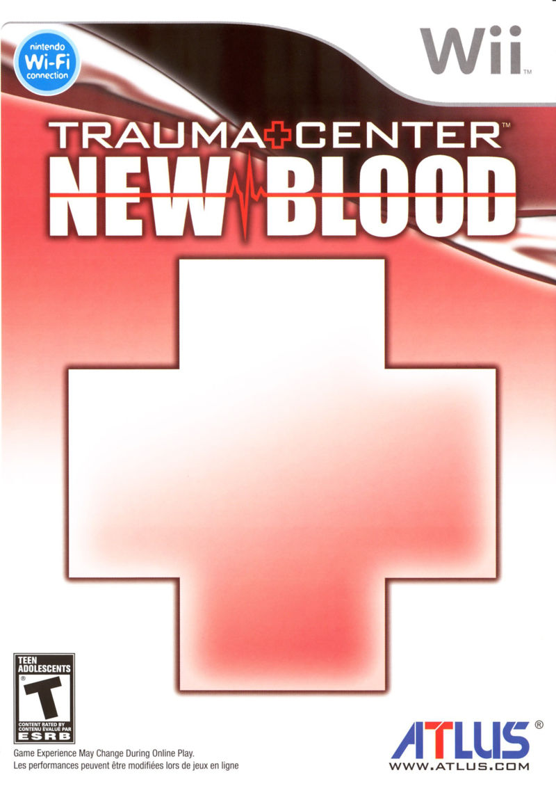 Front cover of Trauma Center: New Blood for Wii