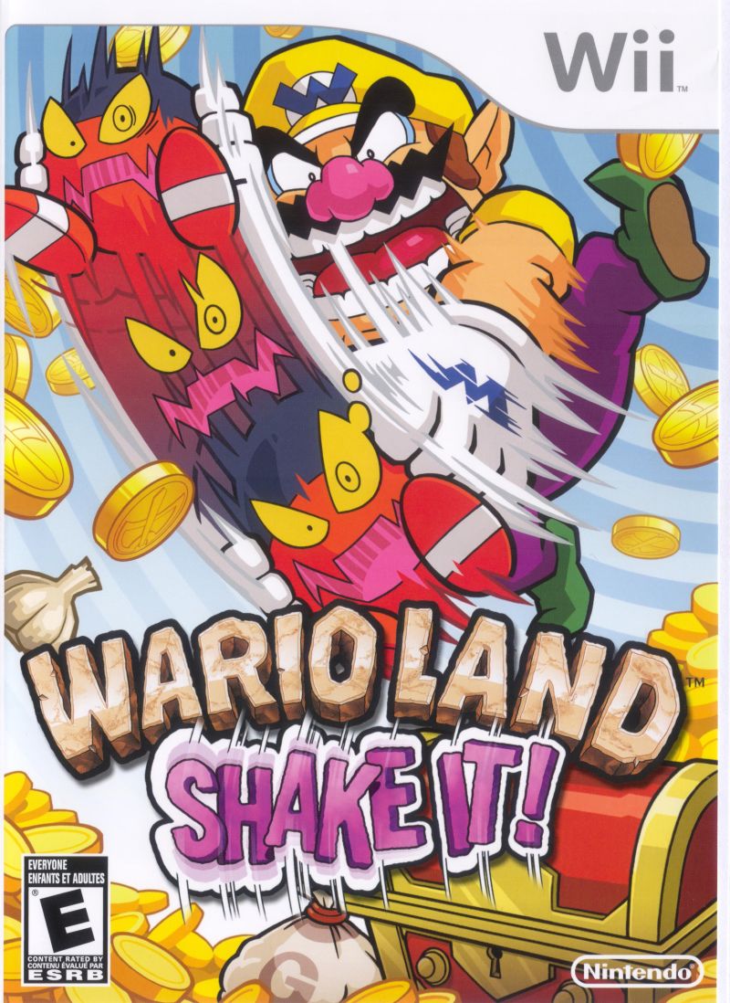 Front cover of Wario Land: Shake It! for Wii