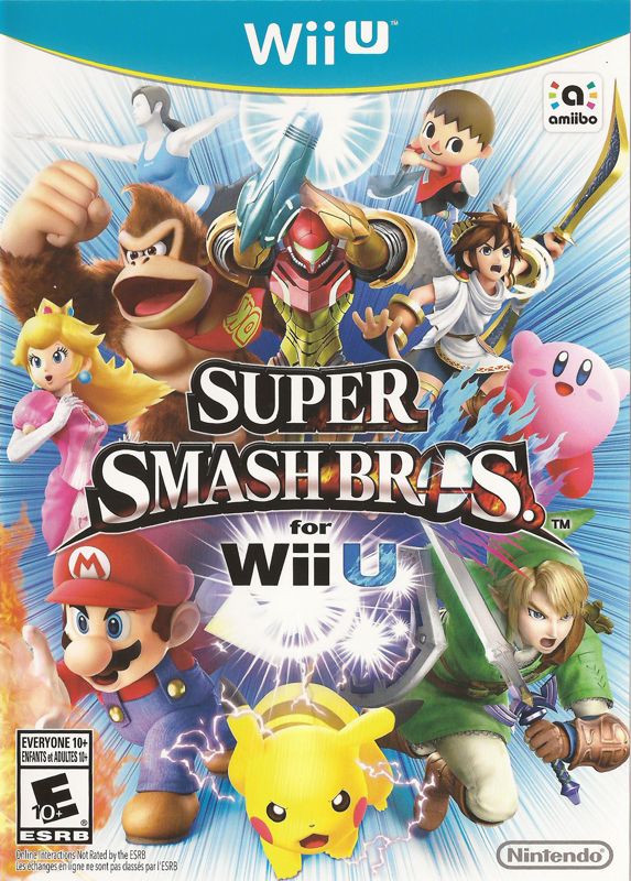 Front cover of Super Smash Bros. for Wii U for Wii U