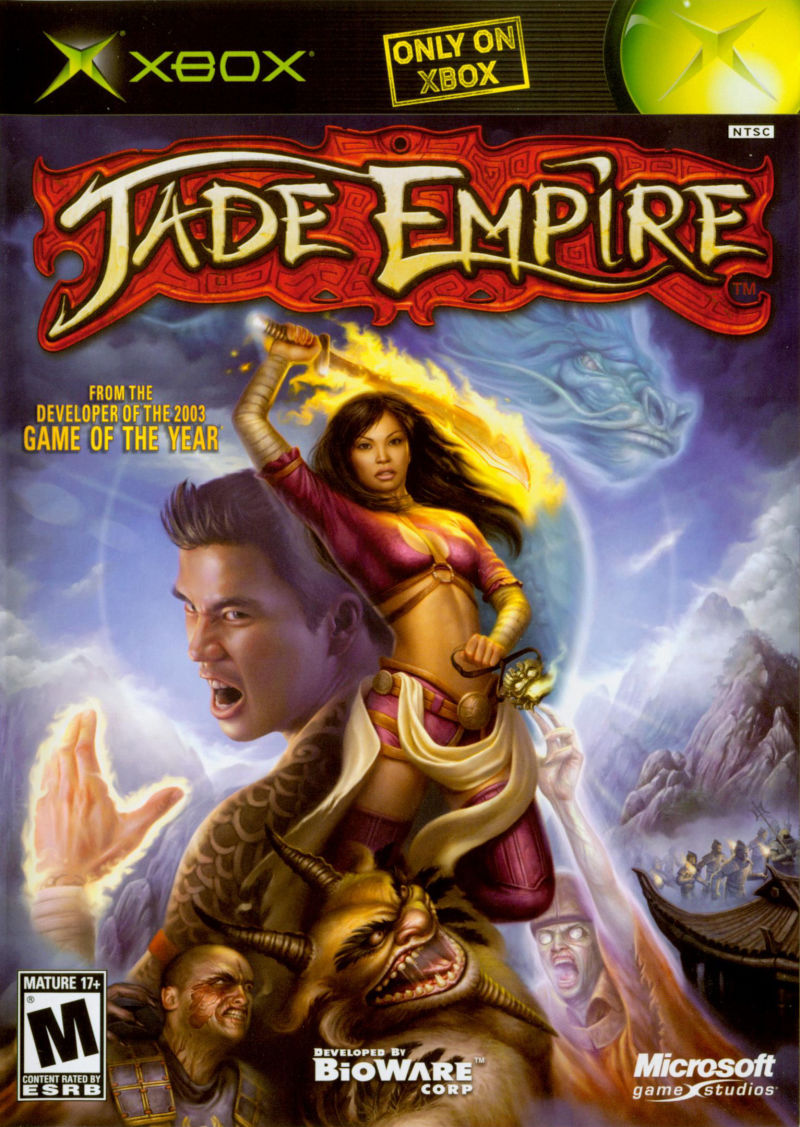 Front cover of Jade Empire for Xbox