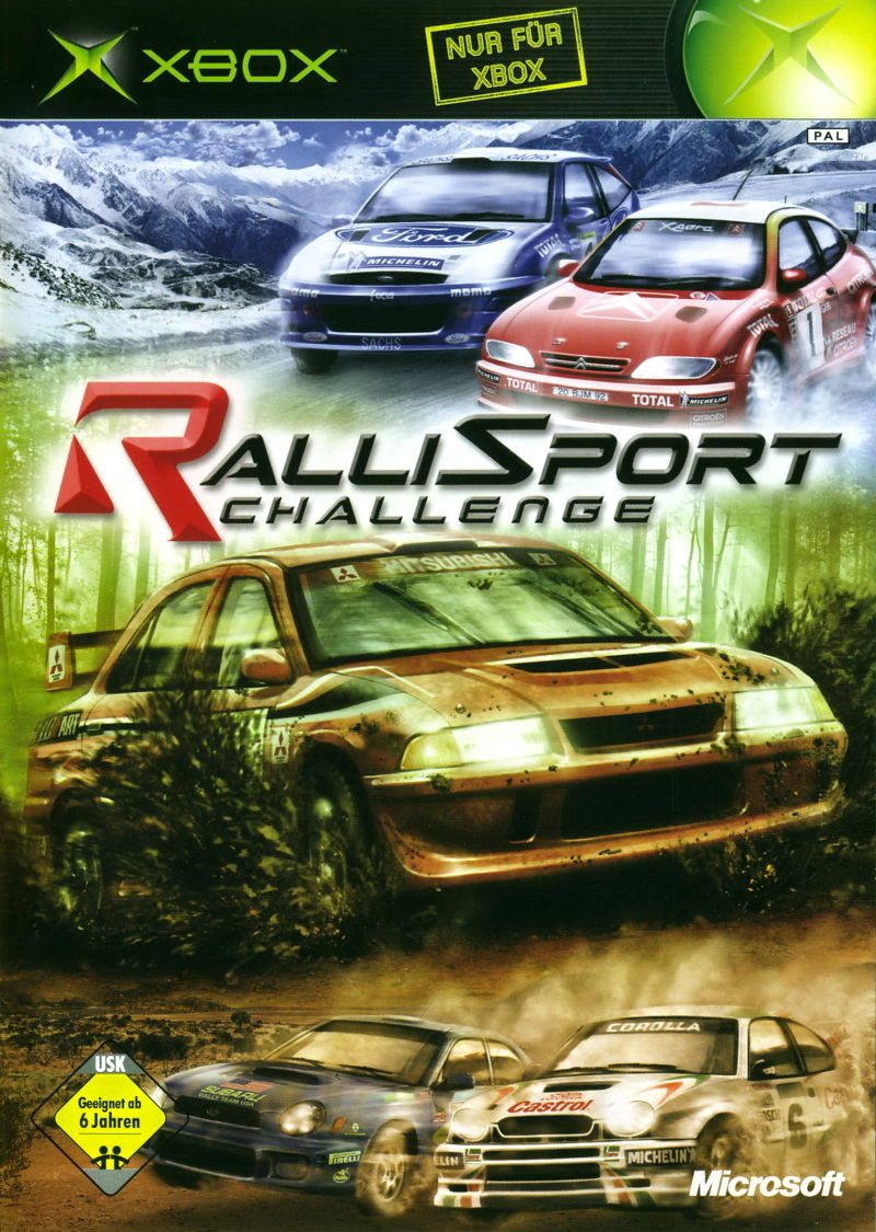 Front cover of RalliSport Challenge for Xbox