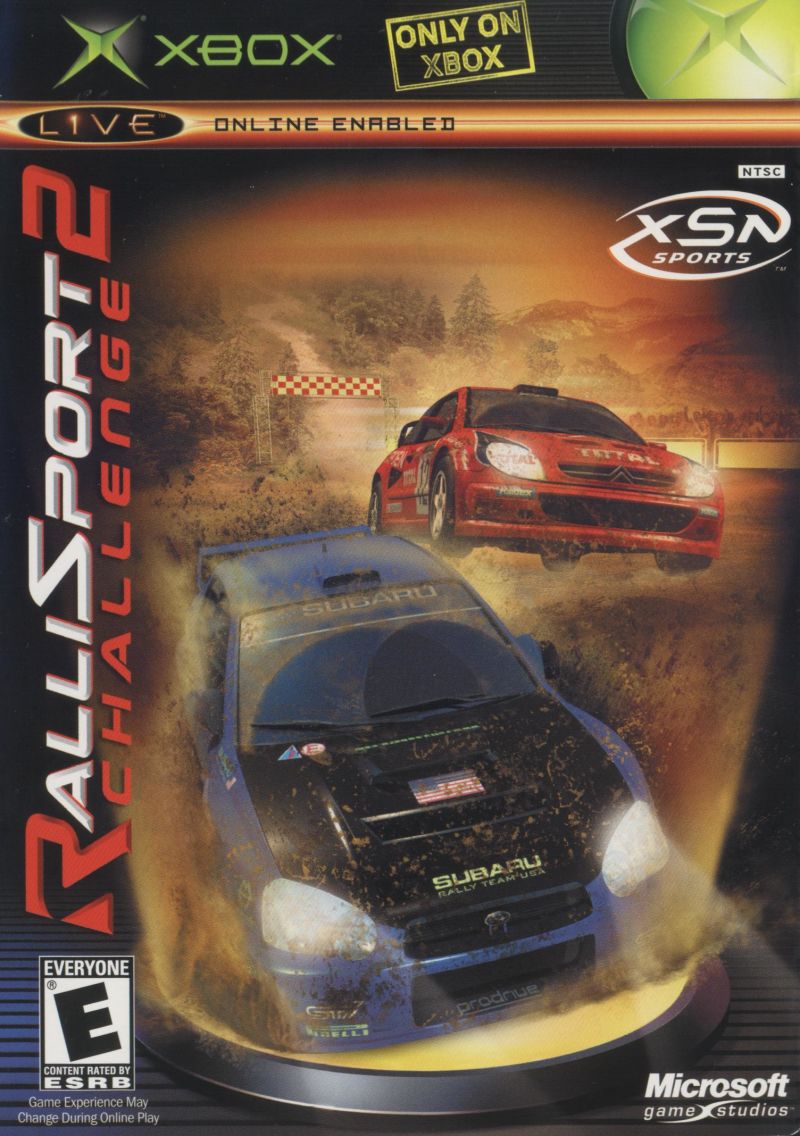 Front cover of RalliSport Challenge 2 for Xbox