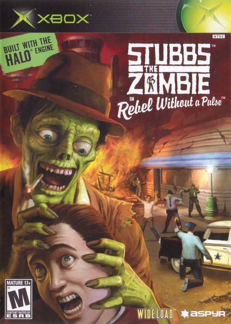 Front cover of Stubbs the Zombie in Rebel Without a Pulse for Xbox