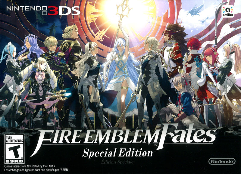 Front cover of Fire Emblem Fates: Special Edition for 3DS