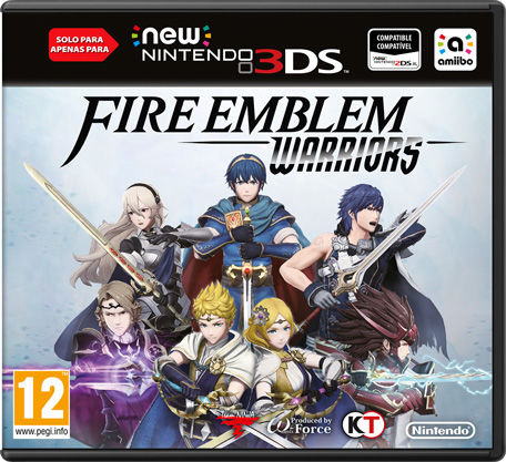 Front cover of Fire Emblem: Warriors for 3DS