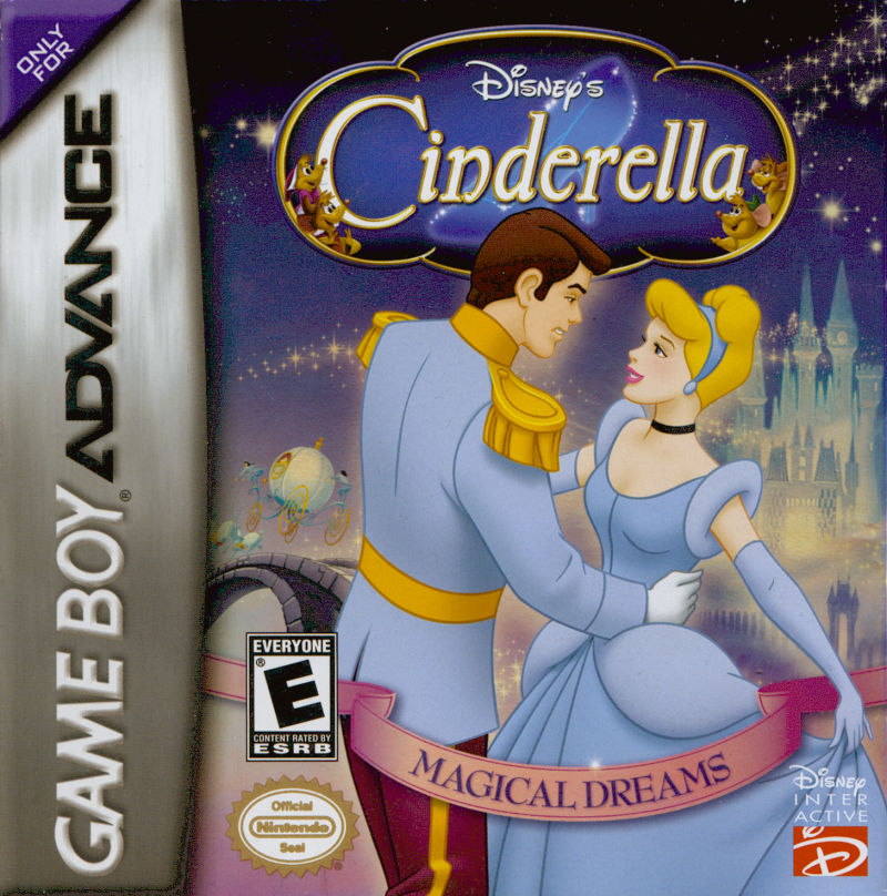 Front cover of Disney's Cinderella: Magical Dreams for Game Boy Advance