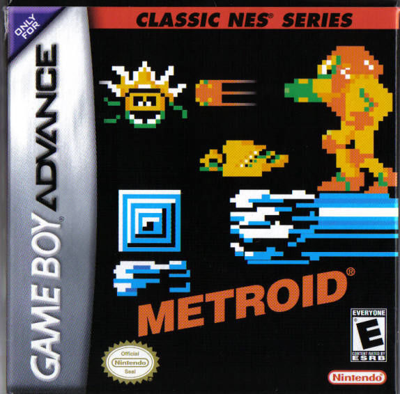 Front cover of Metroid for Game Boy Advance