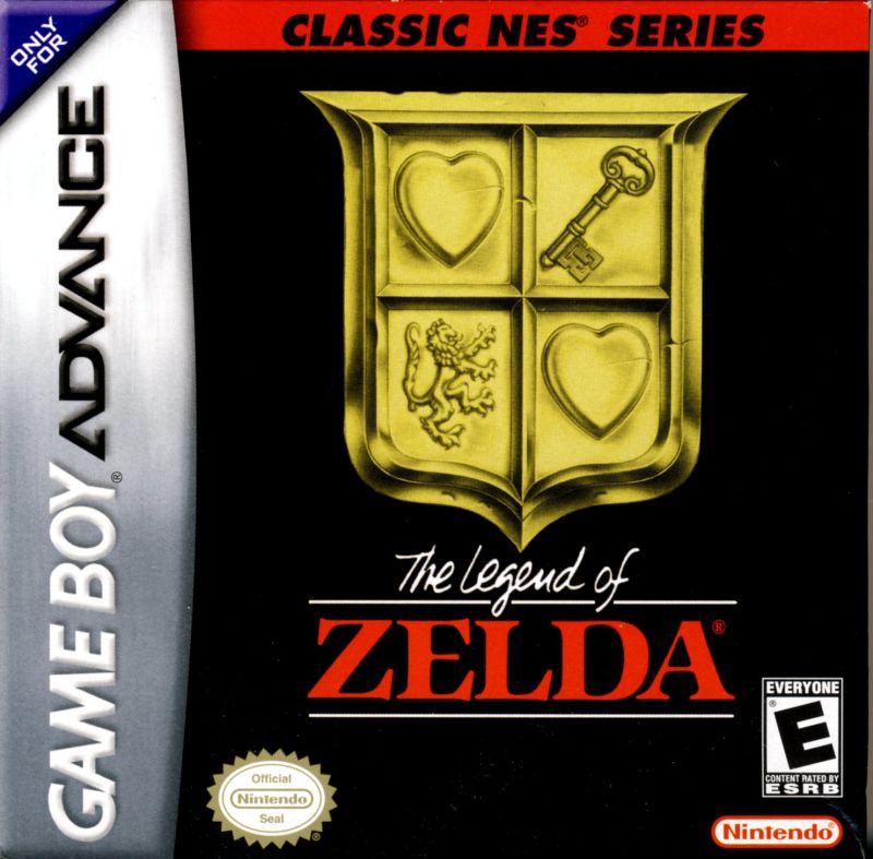 Front cover of The Legend of Zelda for Game Boy Advance