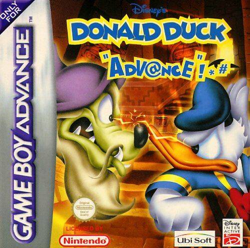 Front cover of Disney's Donald Duck Adv@nce!*# for Game Boy Advance