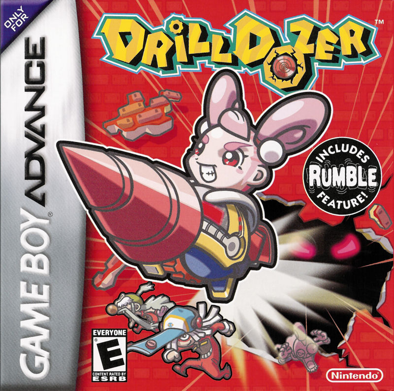 Front cover of Drill Dozer for Game Boy Advance