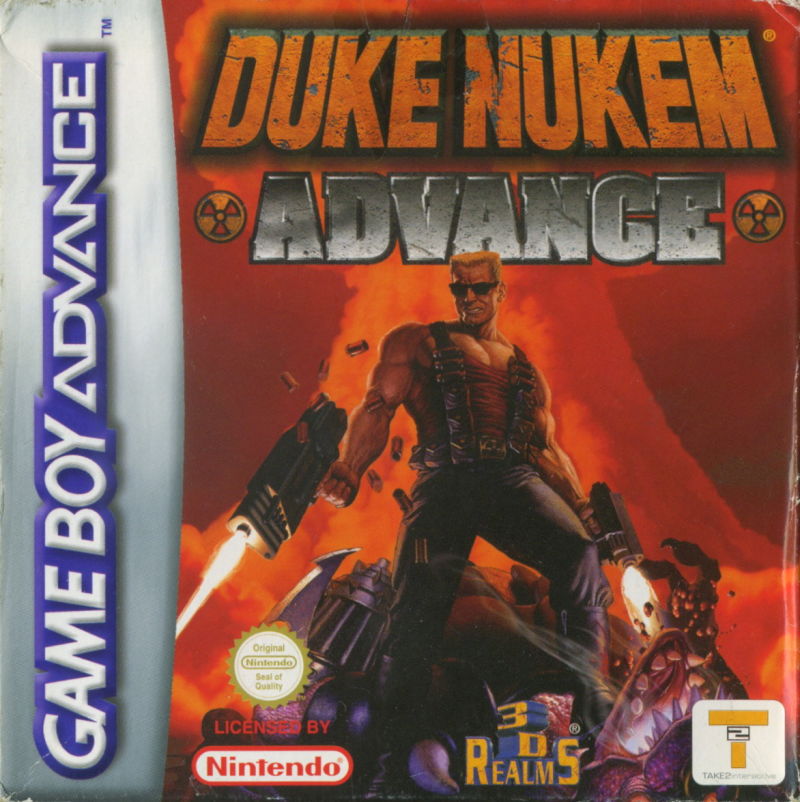 Front cover of Duke Nukem Advance for Game Boy Advance