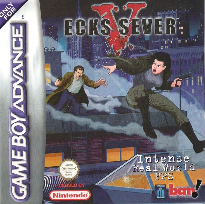 Front cover of Ecks vs. Sever for Game Boy Advance