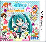 Front cover of Hatsune Miku: Project Mirai DX for 3DS