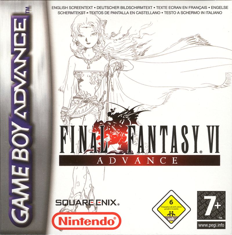 Front cover of Final Fantasy VI Advance for Game Boy Advance