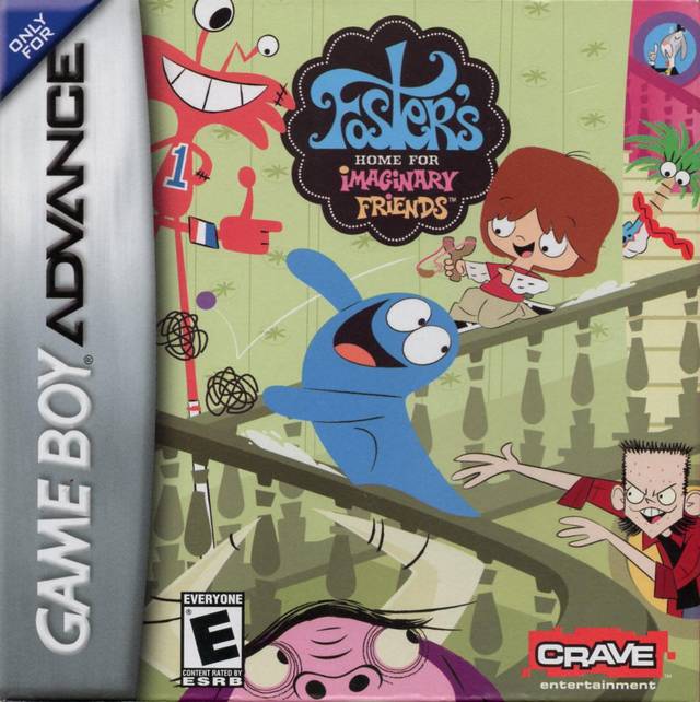 Front cover of Foster's Home for Imaginary Friends for Game Boy Advance