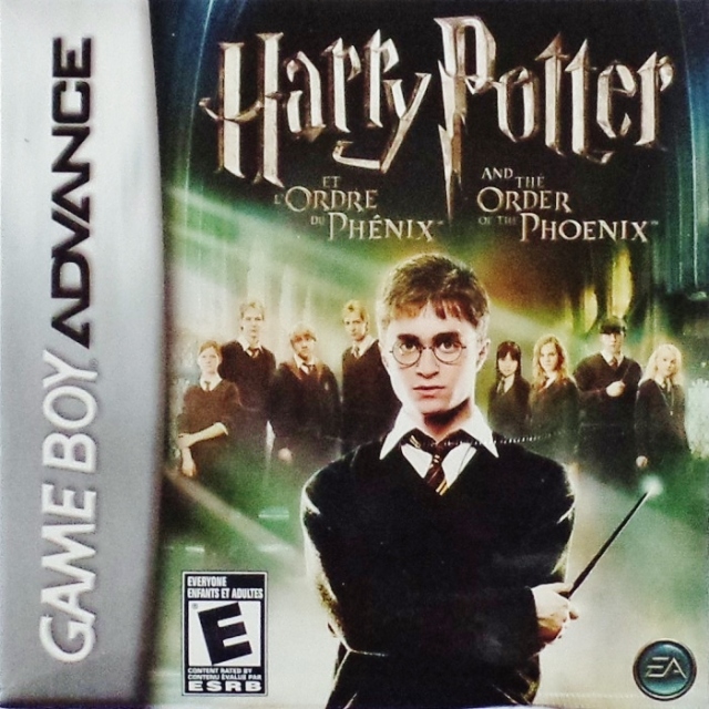 Front cover of Harry Potter and the Order of the Phoenix for Game Boy Advance