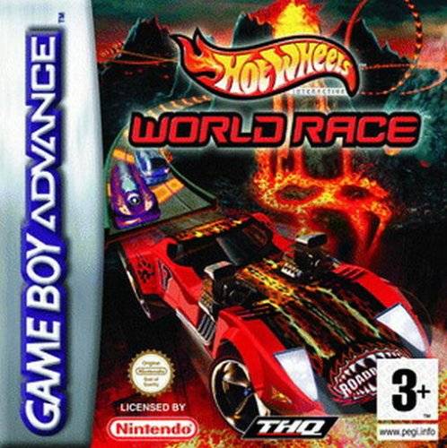 Front cover of Hot Wheels: World Race for Game Boy Advance