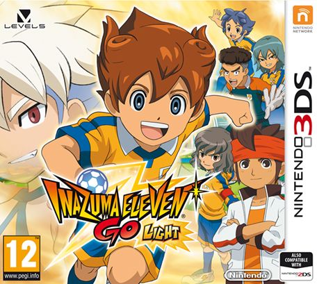 Front cover of Inazuma Eleven Go: Light for 3DS