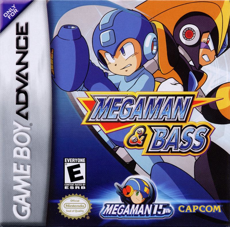 Front cover of Mega Man & Bass for Game Boy Advance