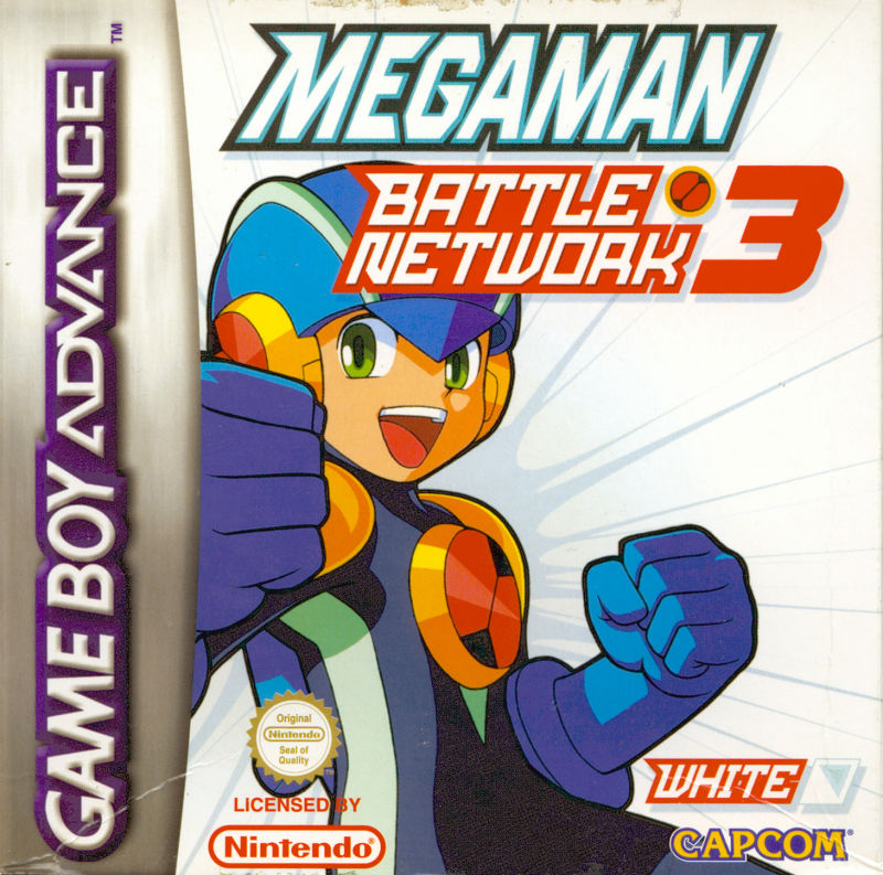 Front cover of Mega Man Battle Network 3: White Version for Game Boy Advance