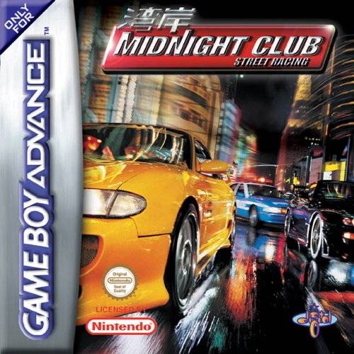 Front cover of Midnight Club: Street Racing for Game Boy Advance