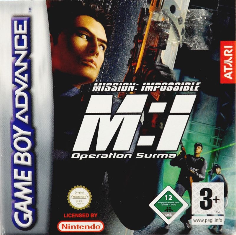 Front cover of Mission: Impossible - Operation Surma for Game Boy Advance